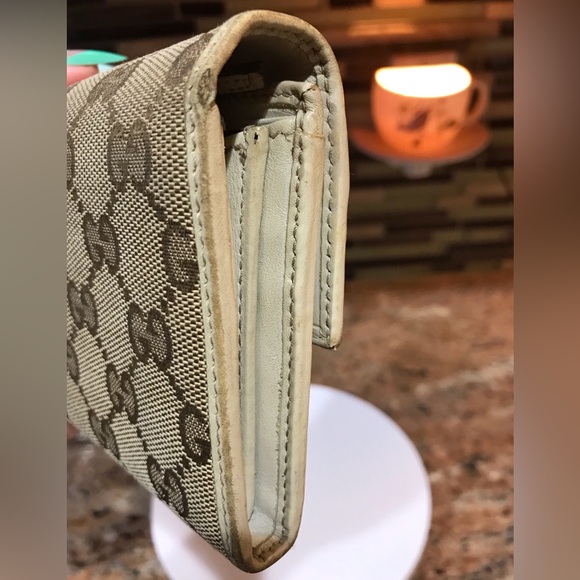 GUCCI Signature Canvas Prince Long Wallet 😍❤️ - Picture 16 of 17